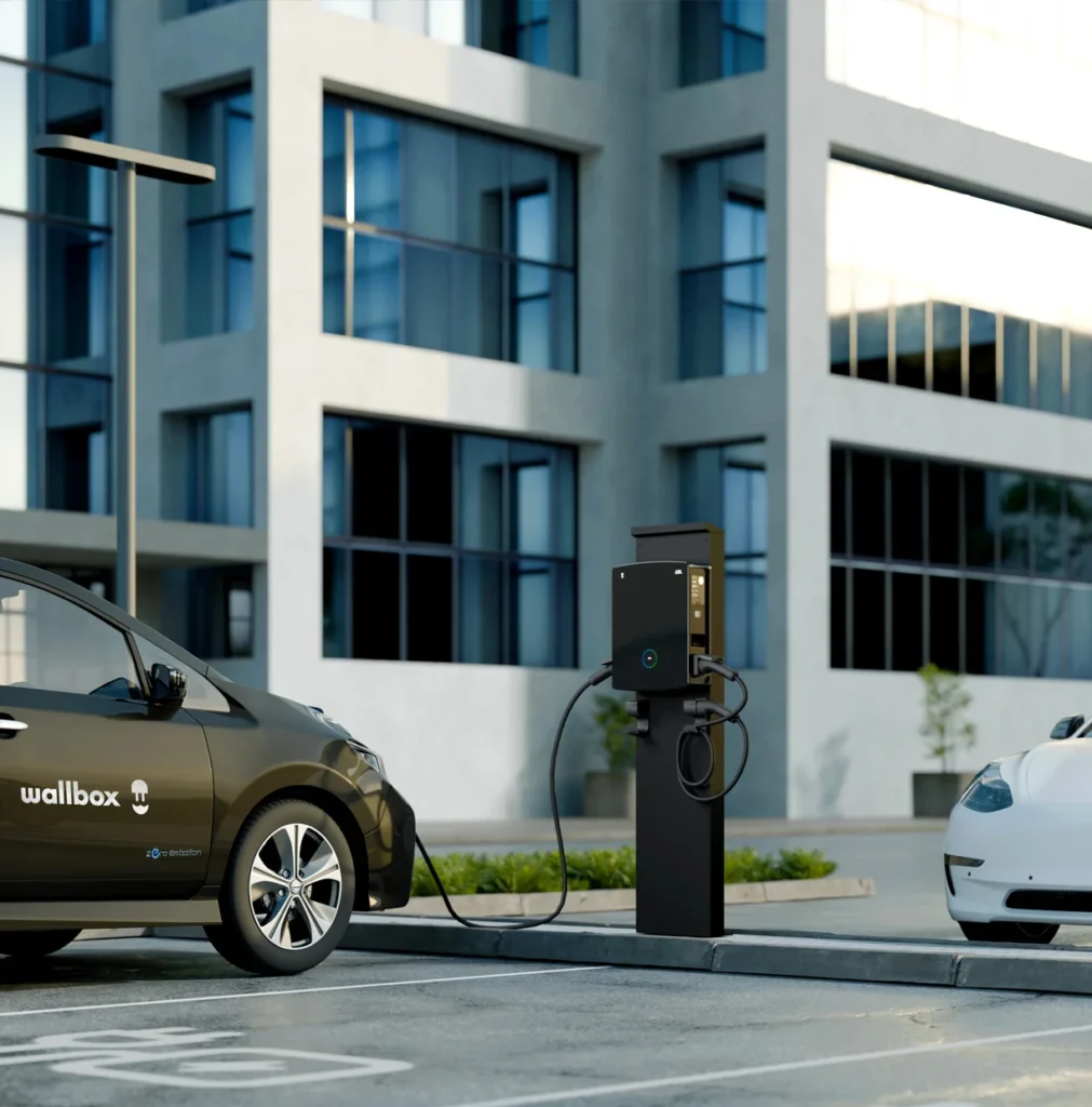 Elektromobilių įkrovimo infrastruktūra daugiabučio parkinge